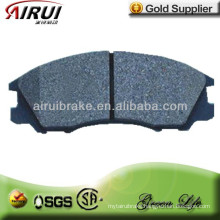 No noise and low dust brake pad for D510